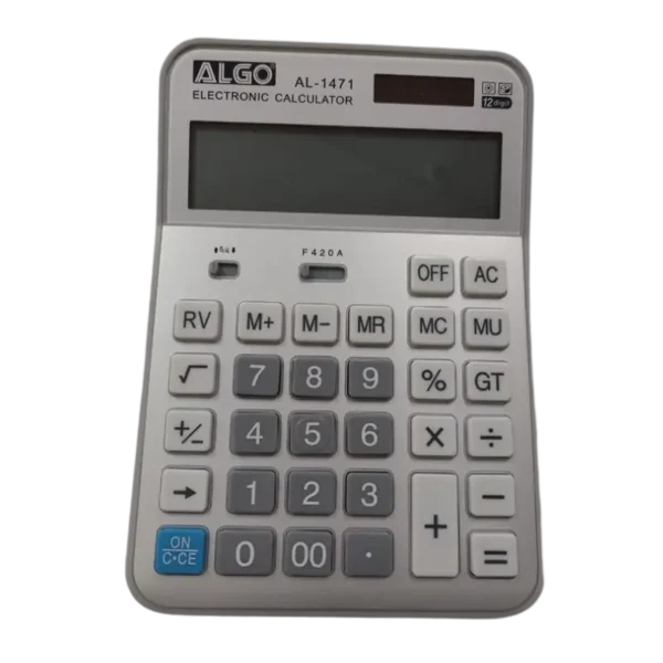 Calculatrice 12 Digits Algo 1471