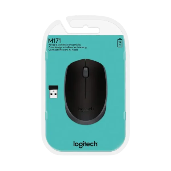 Souris sans fil Logitech M171 noire