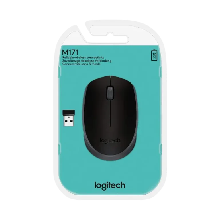 Souris sans fil Logitech M171 noire