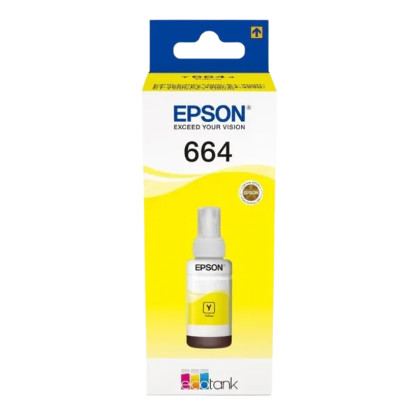 Bouteille d'encre Epson 664 Jaune - C13T66444A