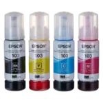 Pack de 4 Bouteille d’encre Epson 103 Podium